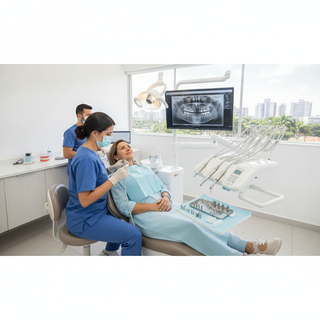Como é feito o implante dentário em Campo Grande MS