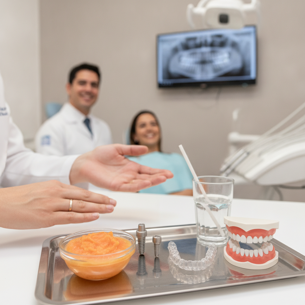 O Que Comer Após Implante Dentário em Campo Grande MS